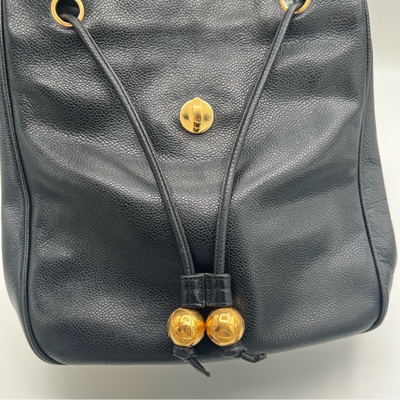 ❗️SOLD ❗️Chanel backpack caviar skin 24k gold plated hardware❤️ - Picture 10 of 16